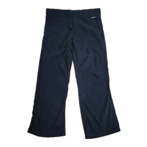 Reebok Women's black fleece straight leg pants size XXL